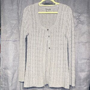 Apt. 9 Light Gray Women's Cardigan